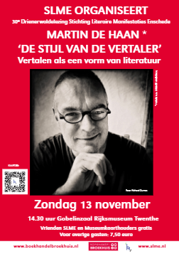 Lezing: Drienerwoldelezing: De stijl van de vertaler door Martin de Haan